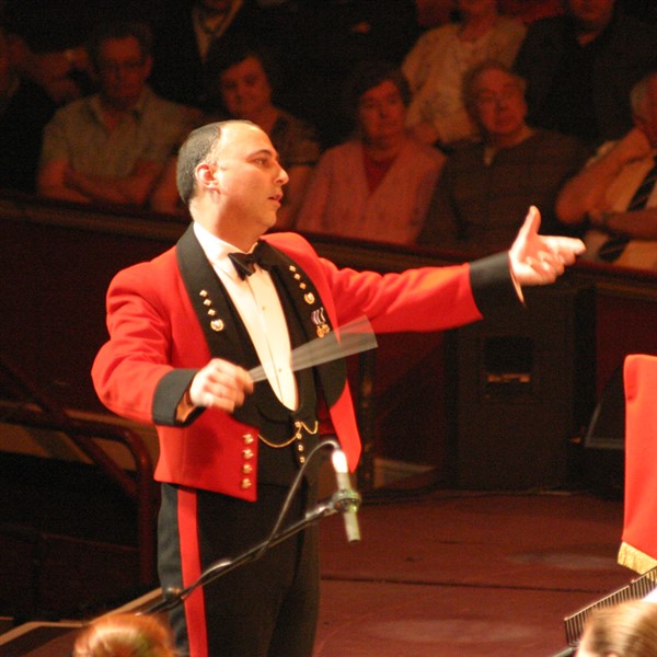 Massed Bands Of The Royal Marines At The Royal Albert Hall In London With Tally Ho Holidays